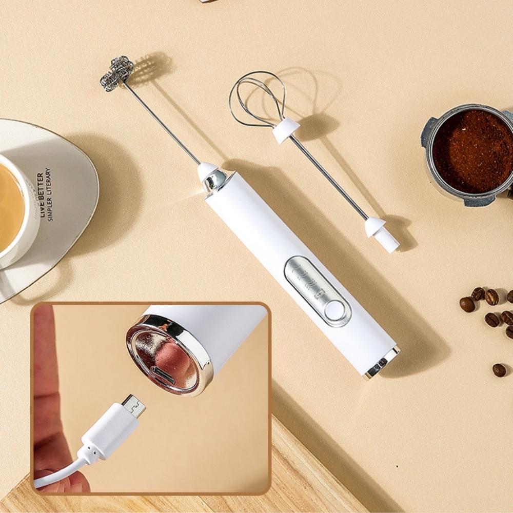 Handheld USB Rechargeable Milk Frother/Electric Whisk