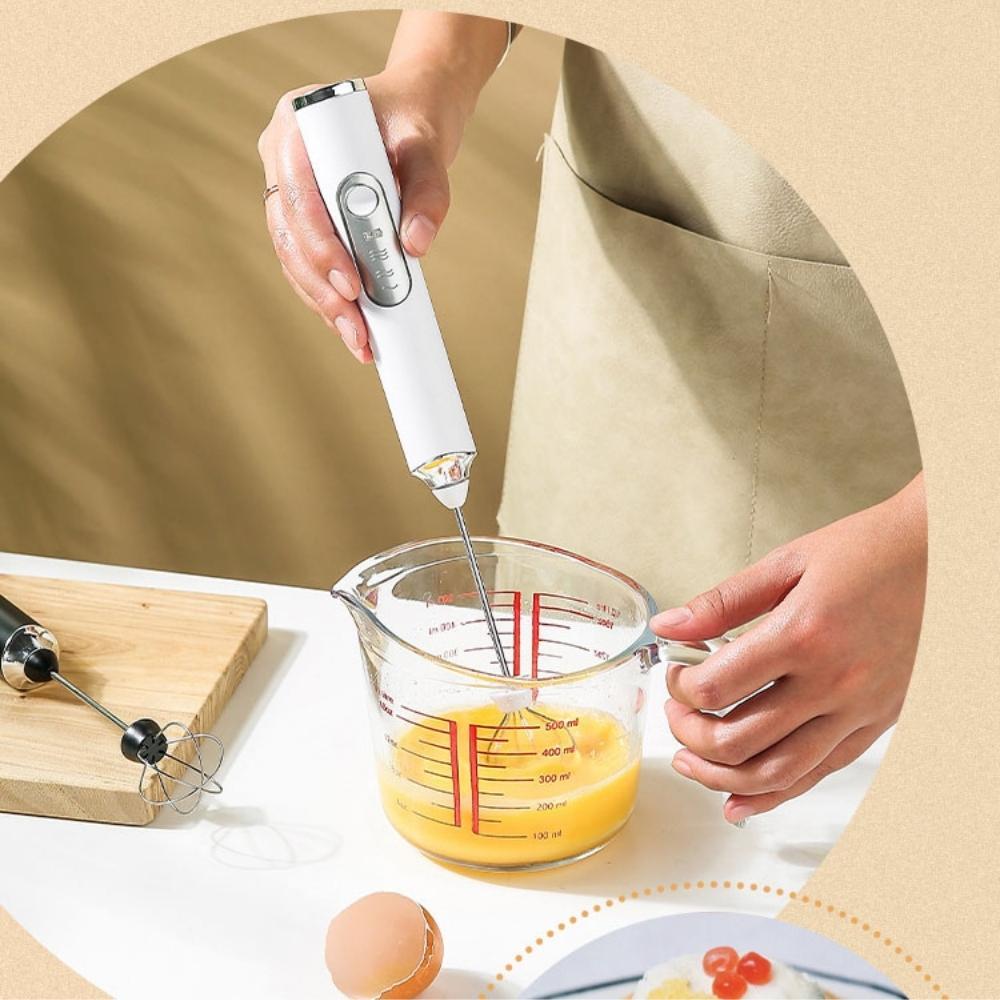 Handheld USB Rechargeable Milk Frother/Electric Whisk