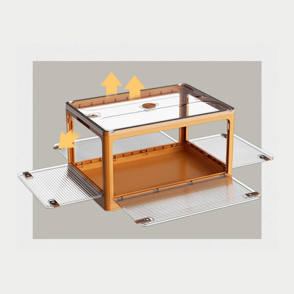 Outdoor Camping Transparent Folding Storage Box