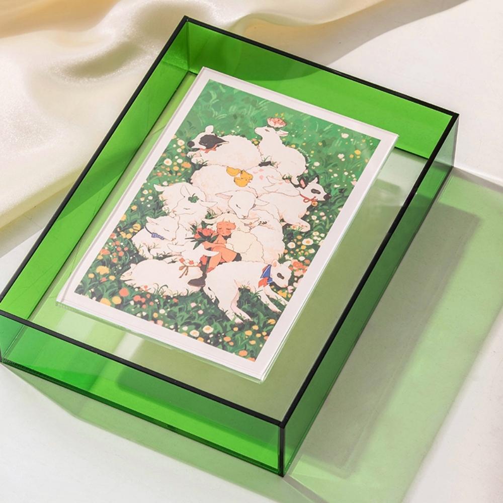 Dazzling Colourful Acrylic Floating Photo Frame 4x6