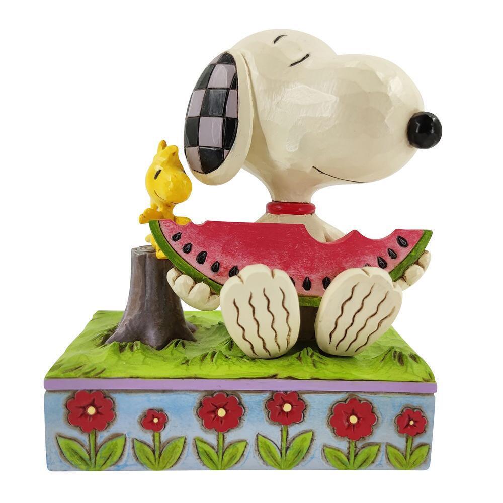 Peanuts by Jim Shore Snoopy Watermelon A Summer Snack