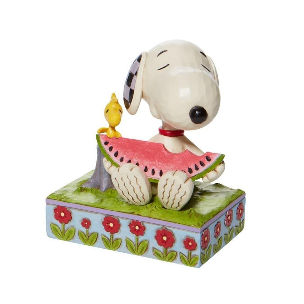 Peanuts by Jim Shore Snoopy Watermelon A Summer Snack
