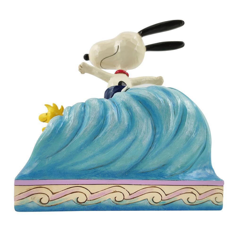 Peanuts by Jim Shore Snoopy & Woodstock Surfing