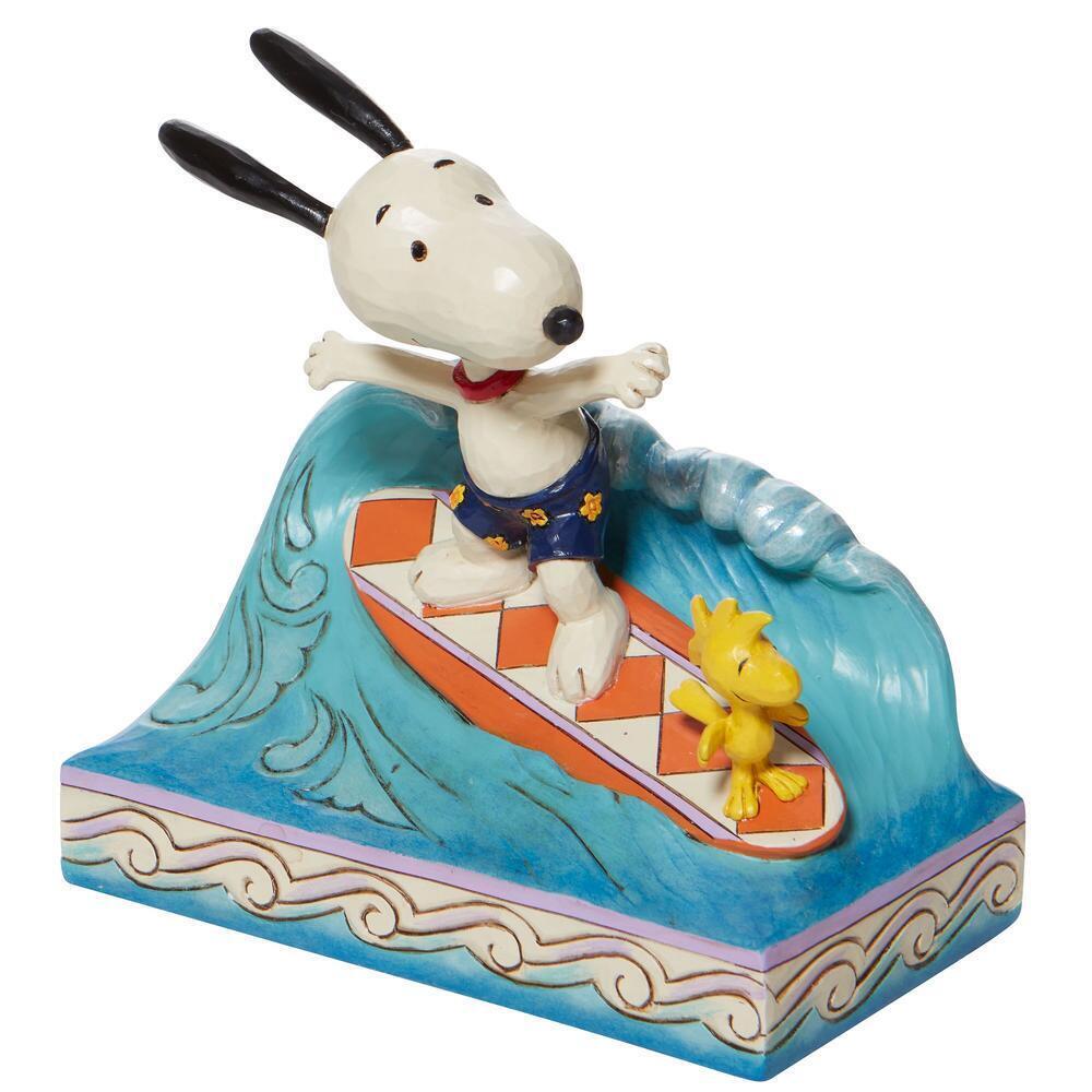 Peanuts by Jim Shore Snoopy & Woodstock Surfing