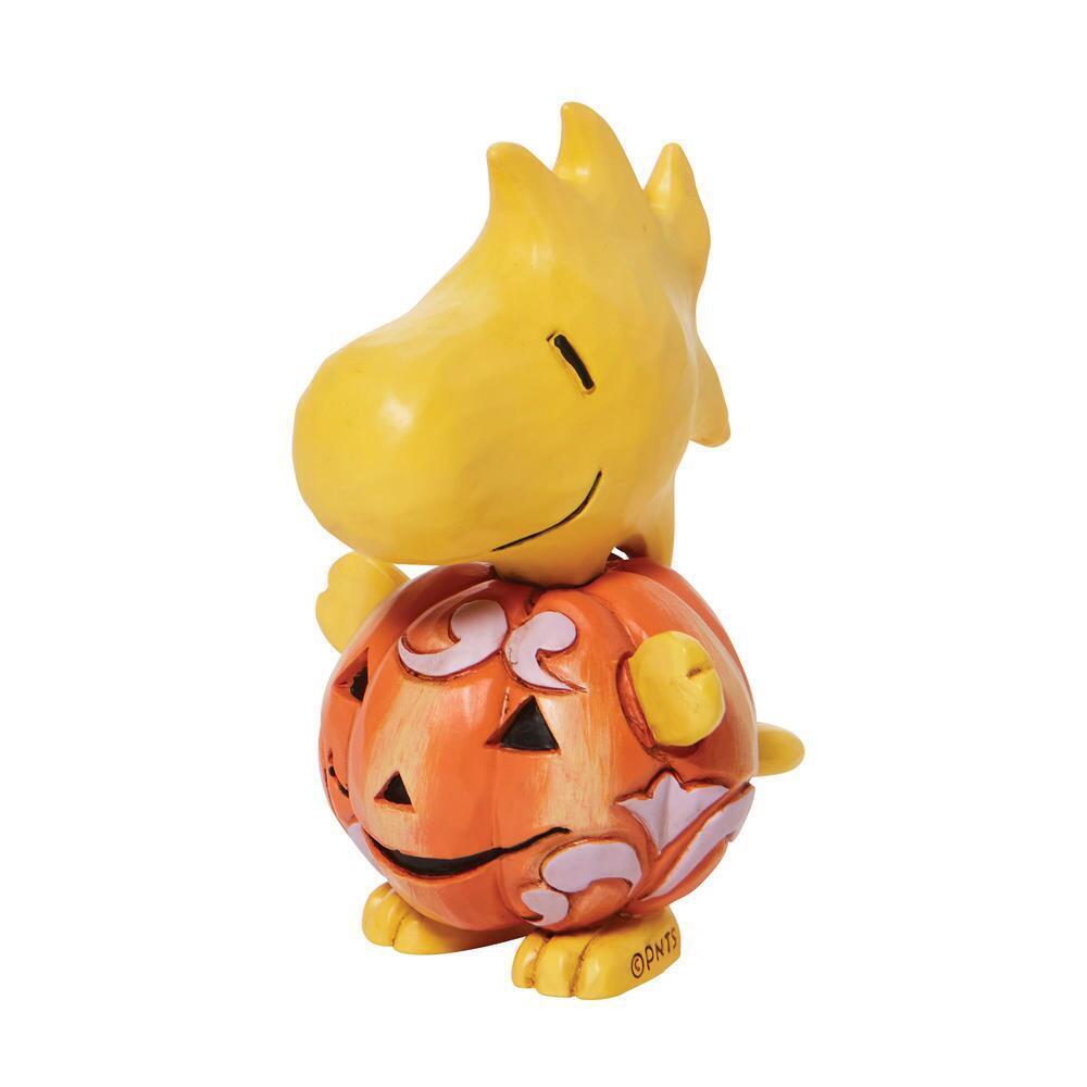 Peanuts by Jim Shore Mini Woodstock Pumpkin