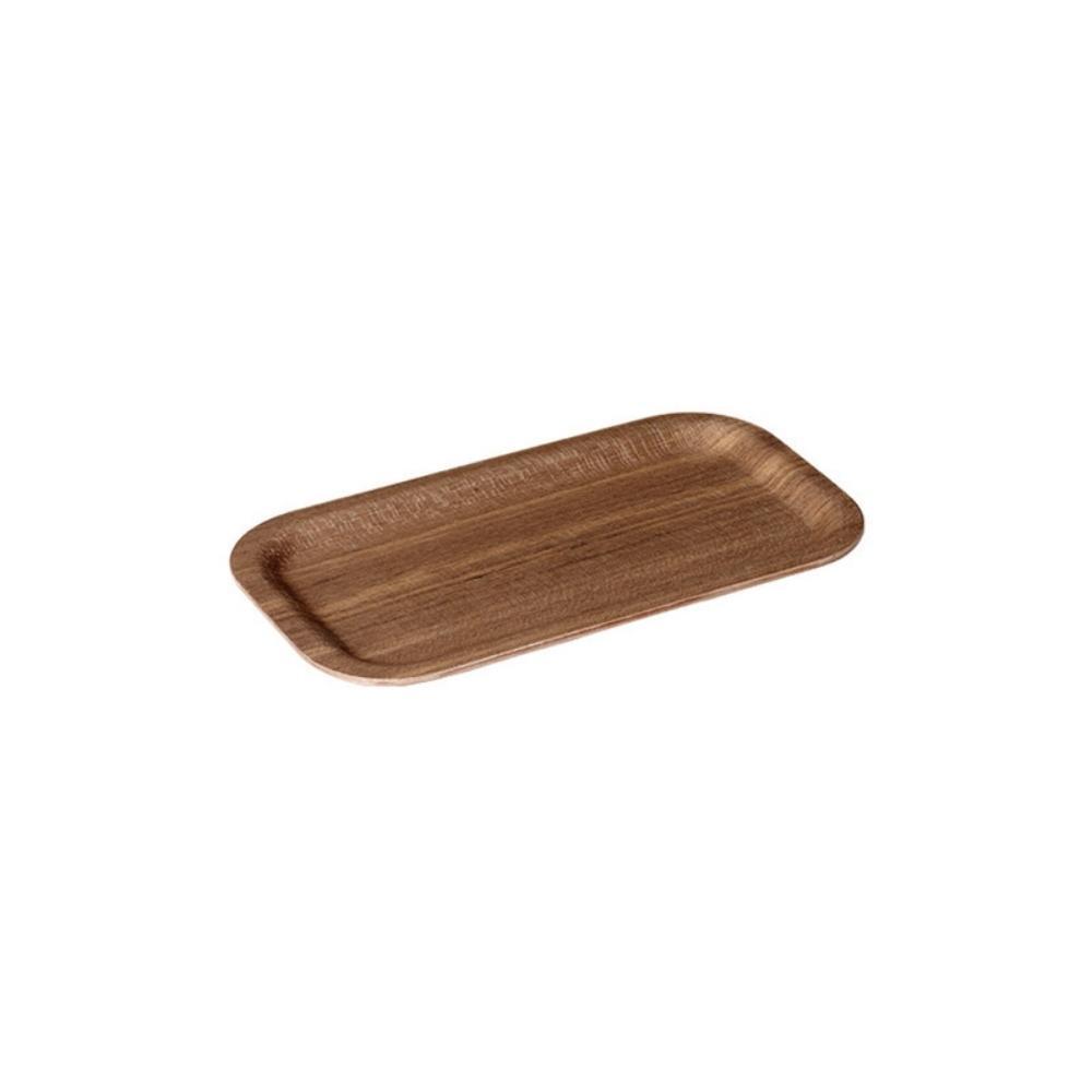 Kinto Teak Nonslip Slim Tray 22cm