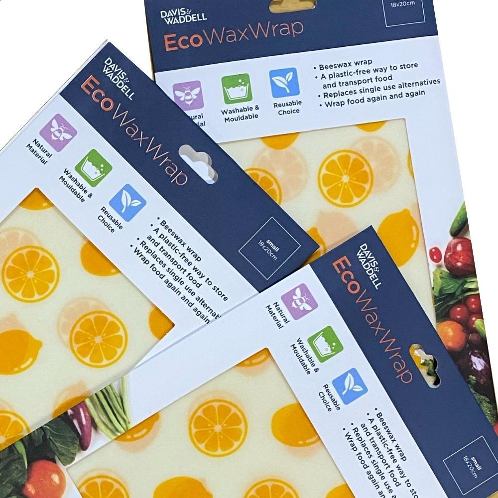 Davis & Waddell Reusable Beeswax Wrap Small (3 Packs)