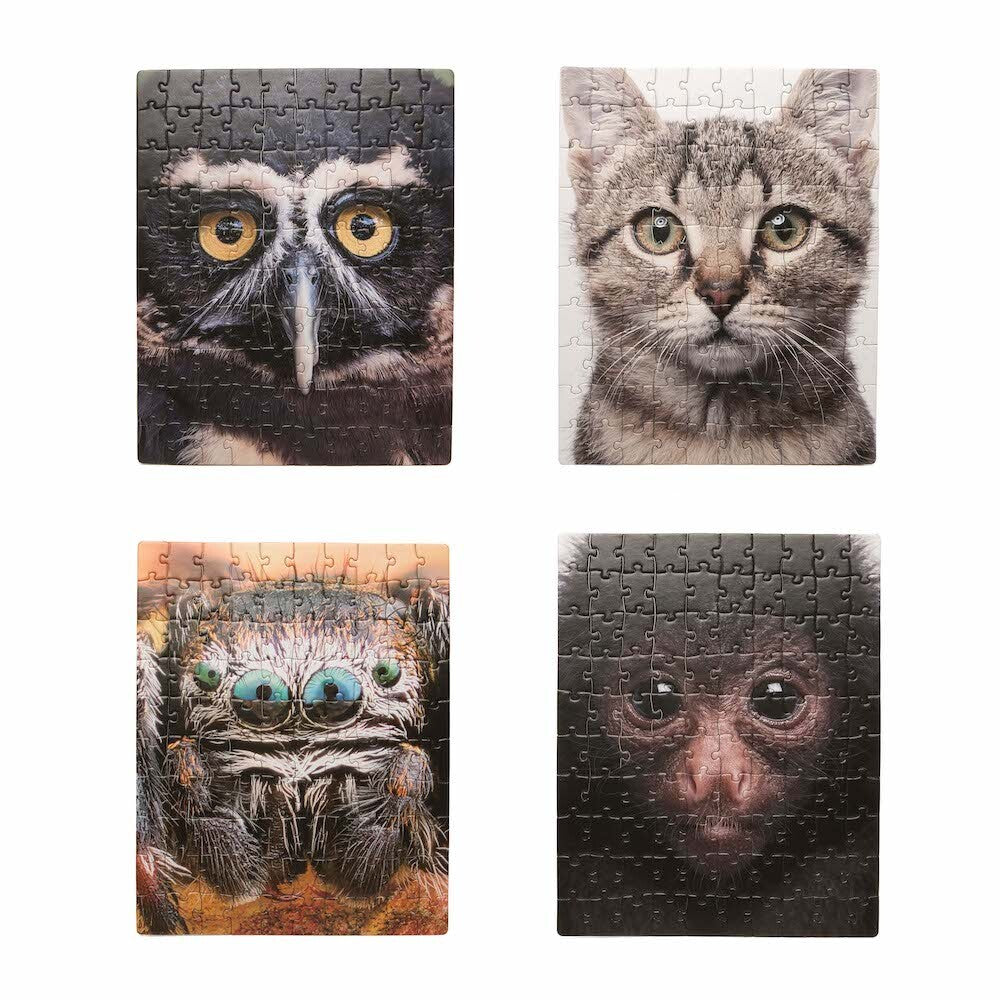 Kikkerland Refunzzle - 4 x 100pcs Puzzle