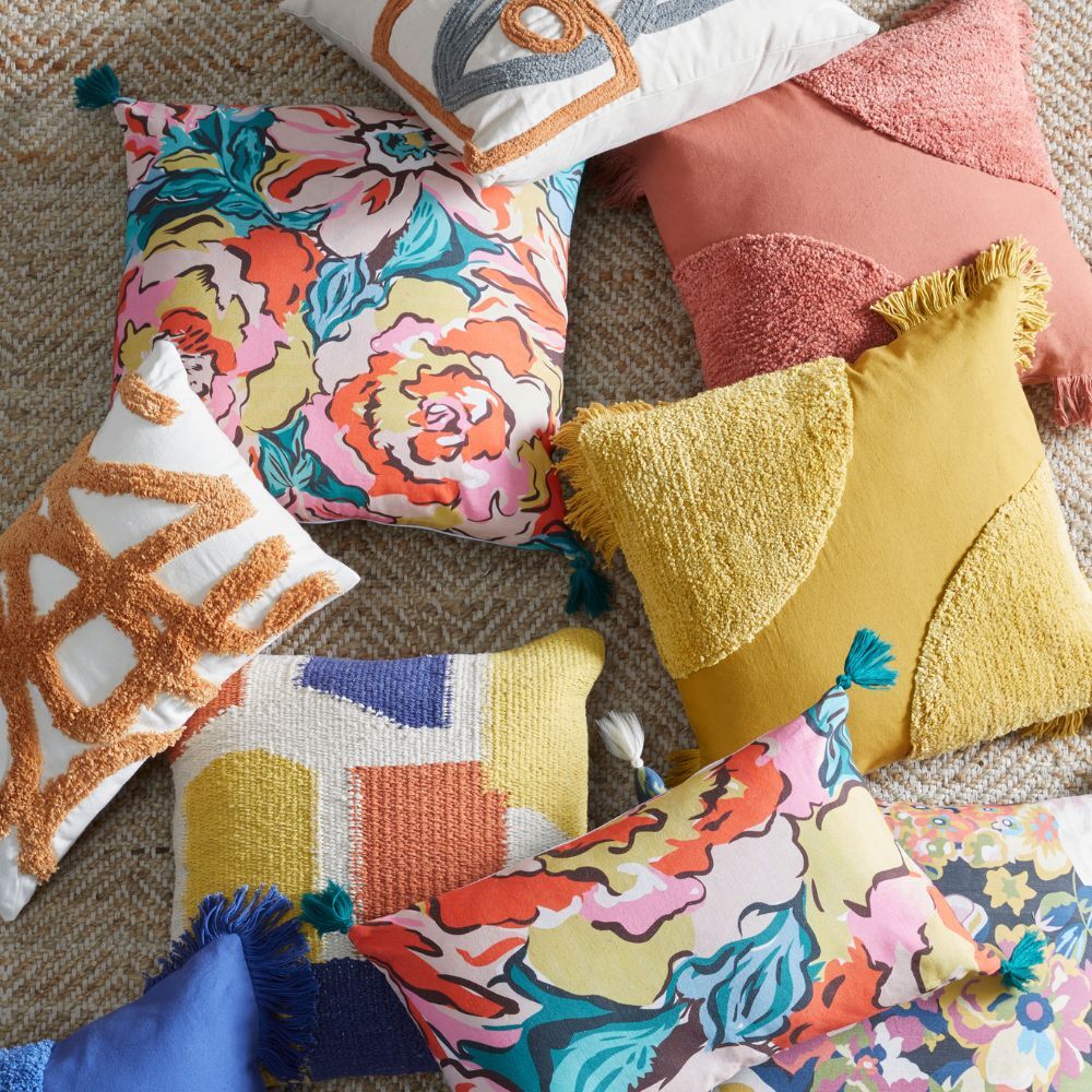Amalfi Zinnia Cushion 50cm