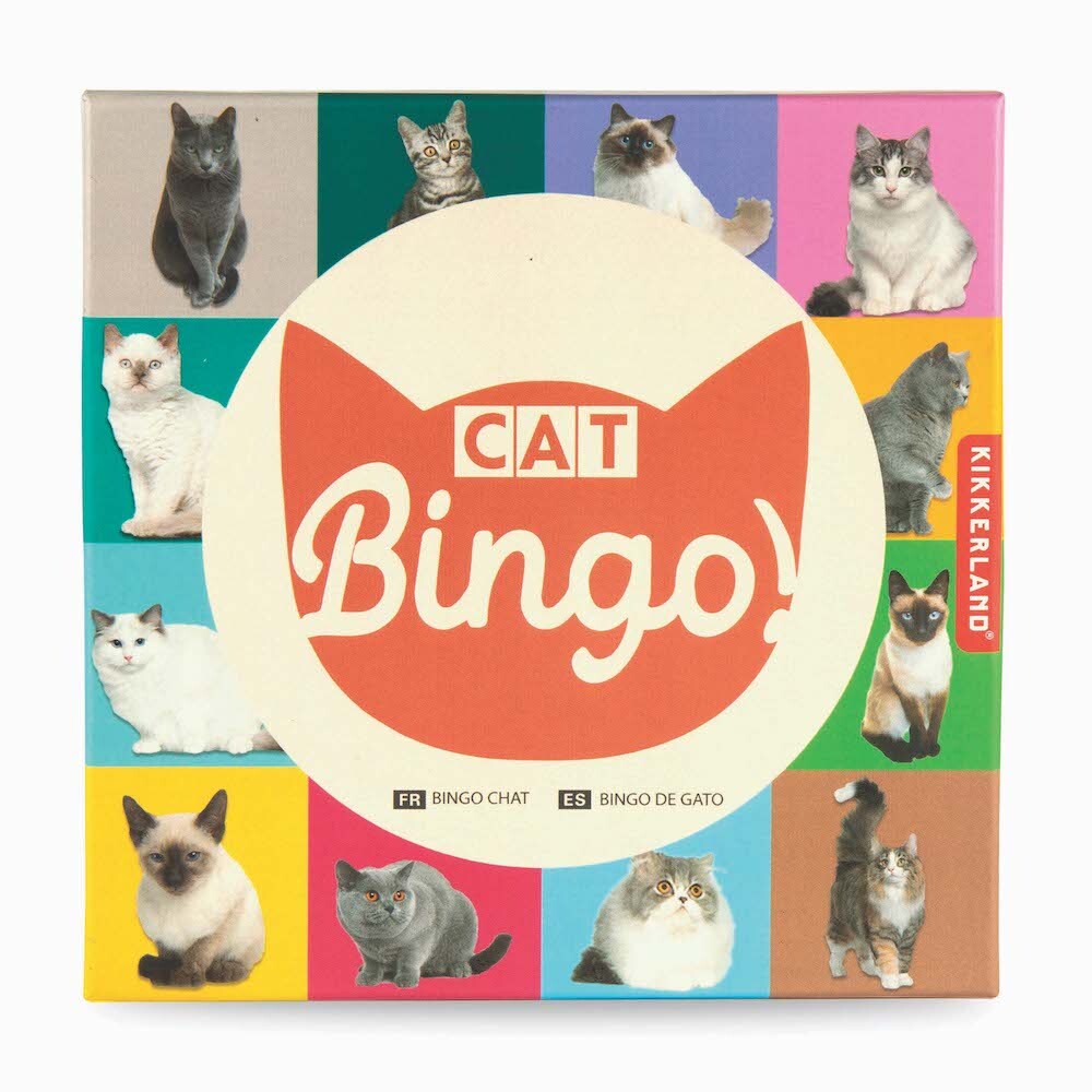 Kikkerland Cat Bingo