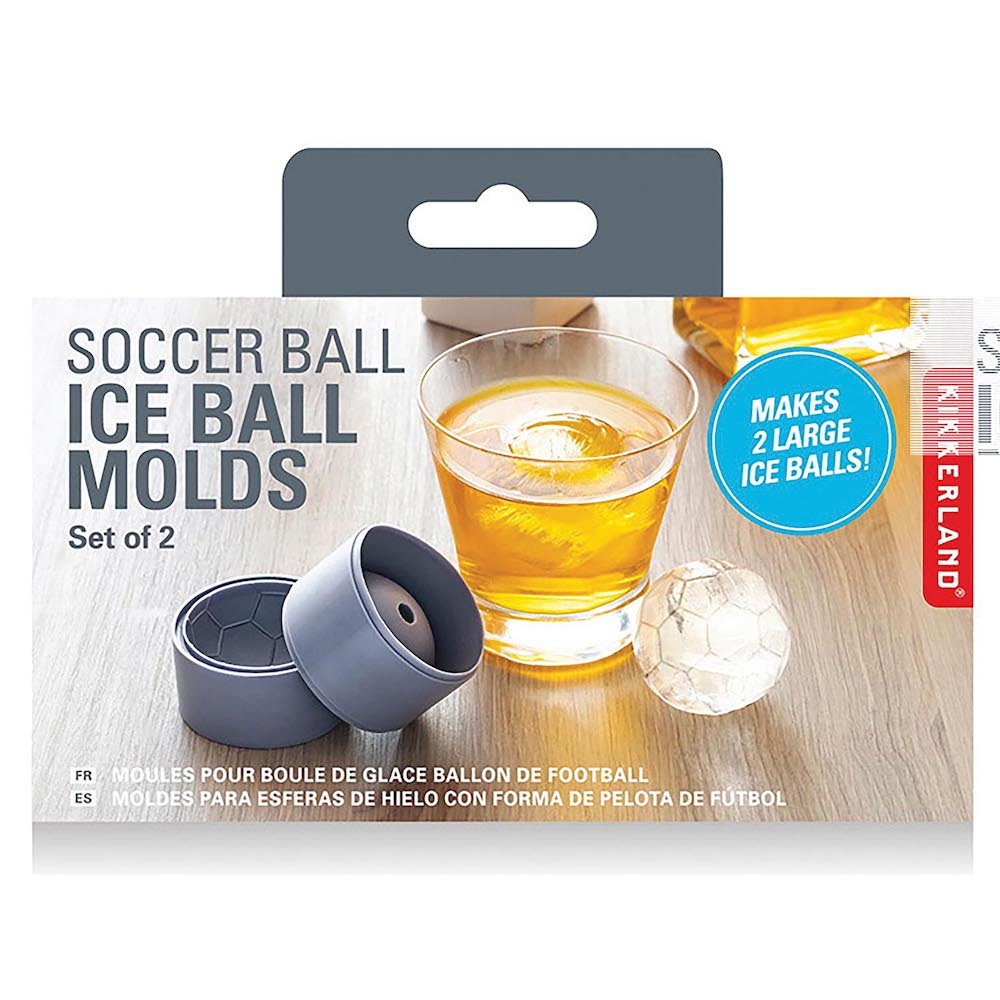 Kikkerland Soccer Ice Ball Mould