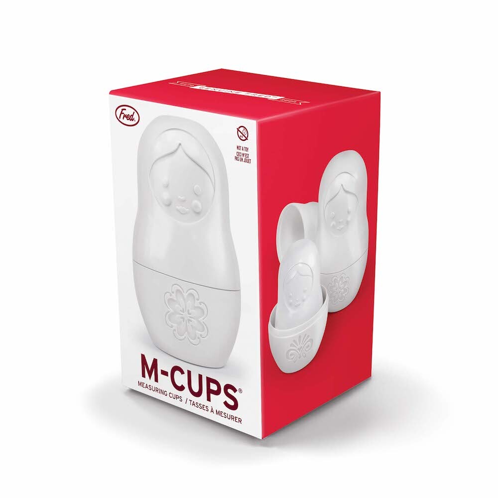 Fred M-Cups Matryoshka Measuring Cups (Set of 6)