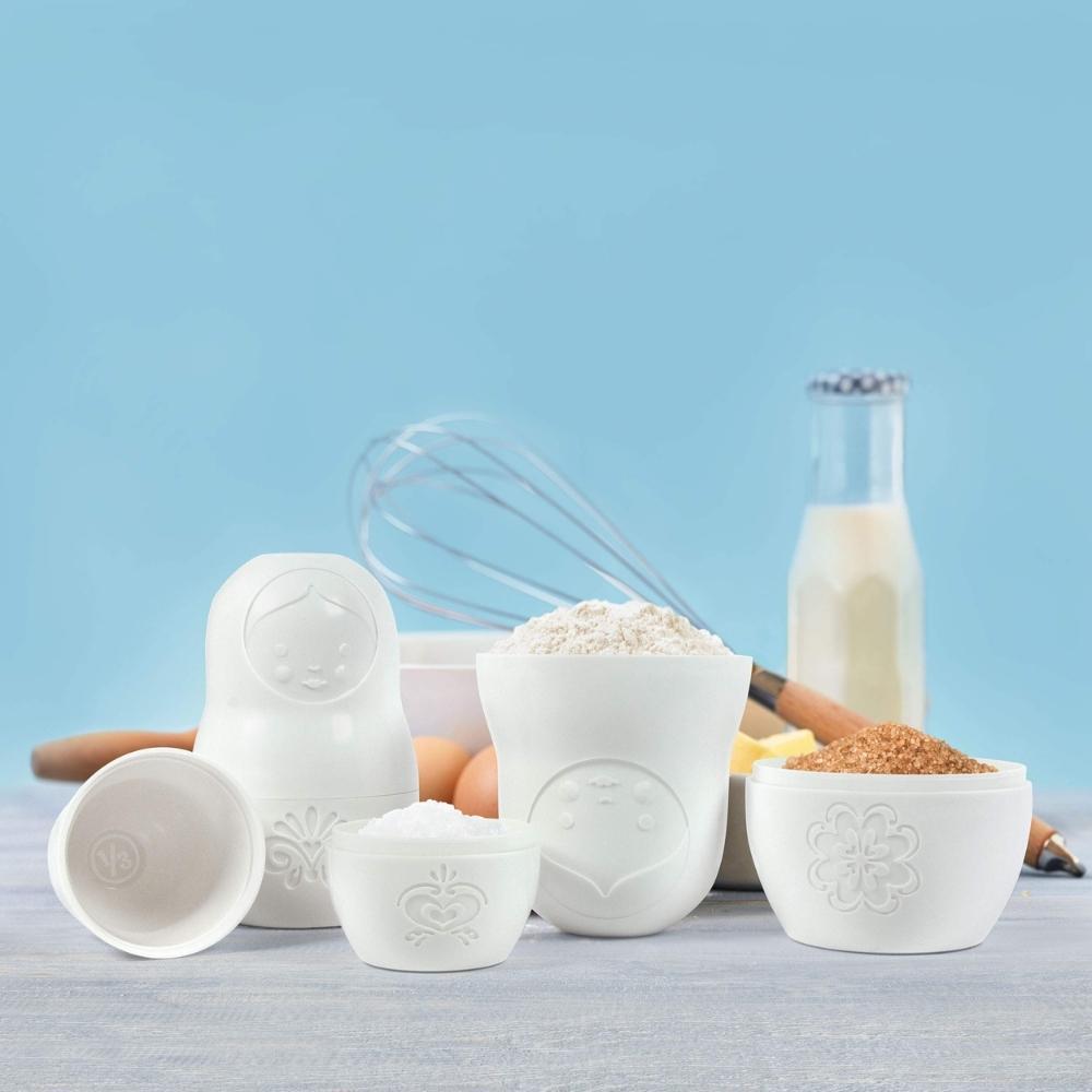 Fred M-Cups Matryoshka Measuring Cups (Set of 6)