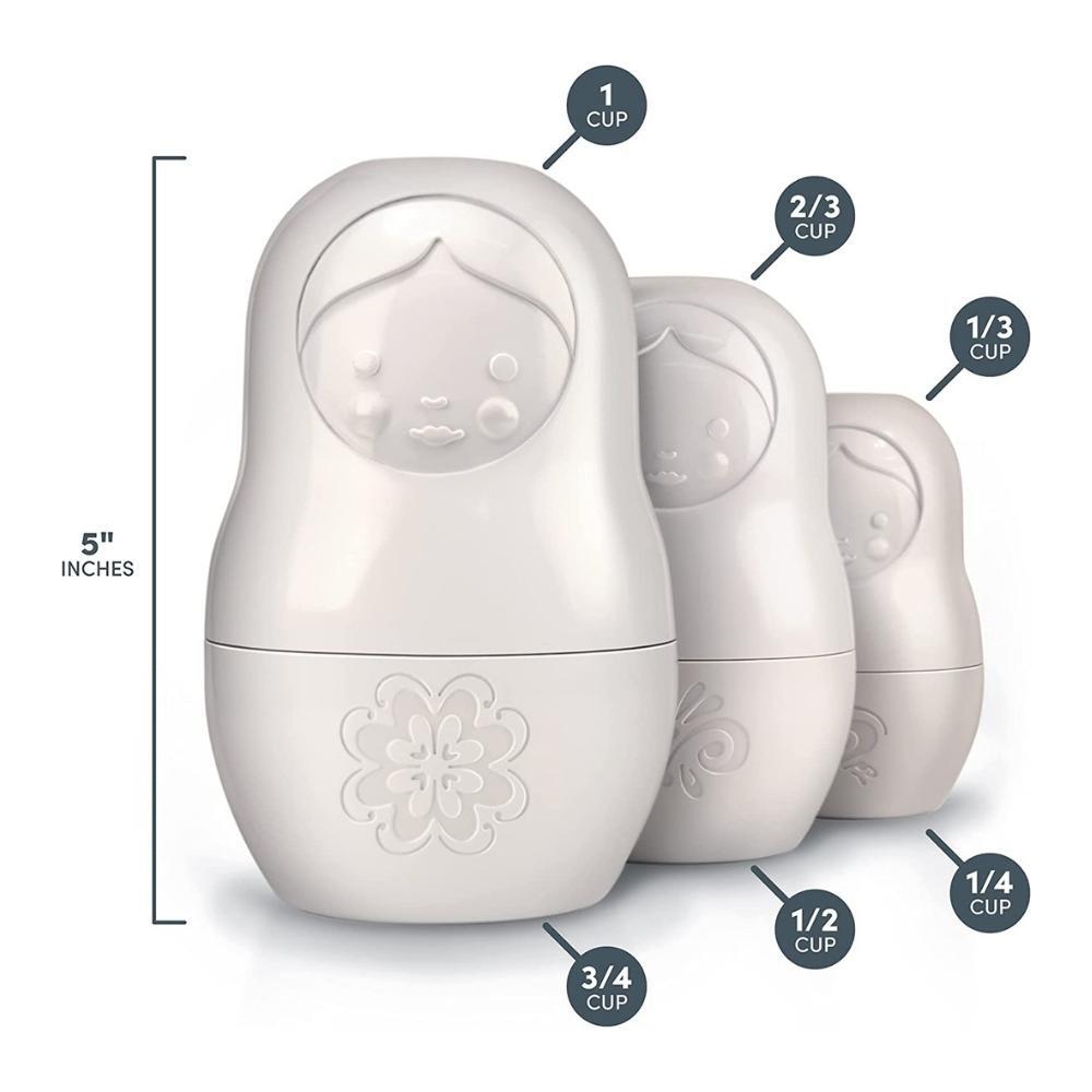 Fred M-Cups Matryoshka Measuring Cups (Set of 6)
