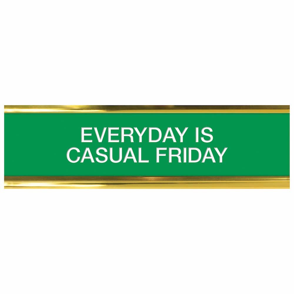 Fred Daily Desk Plaque Desktop Flip Book