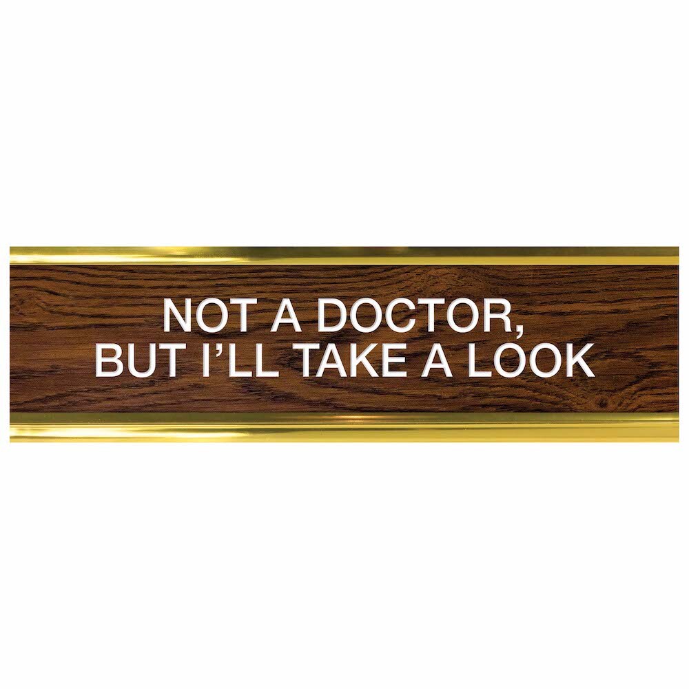 Fred Daily Desk Plaque Desktop Flip Book