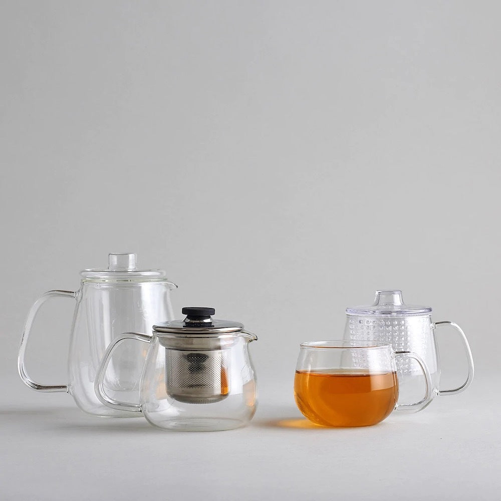 Kinto Unitea Stainless Steel Teapot Set