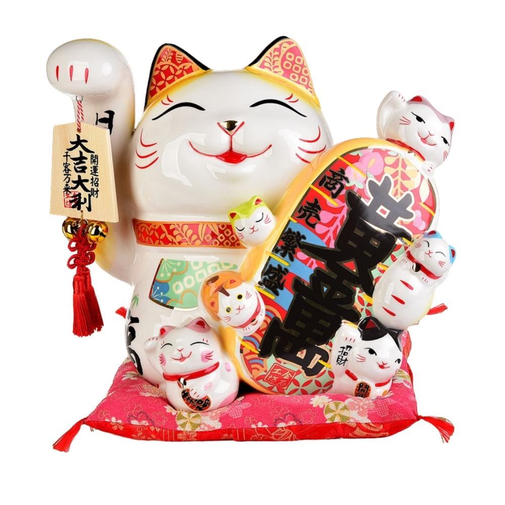 Maneki-Neko Millions of Gold Ornament 35cm Lucky Cat