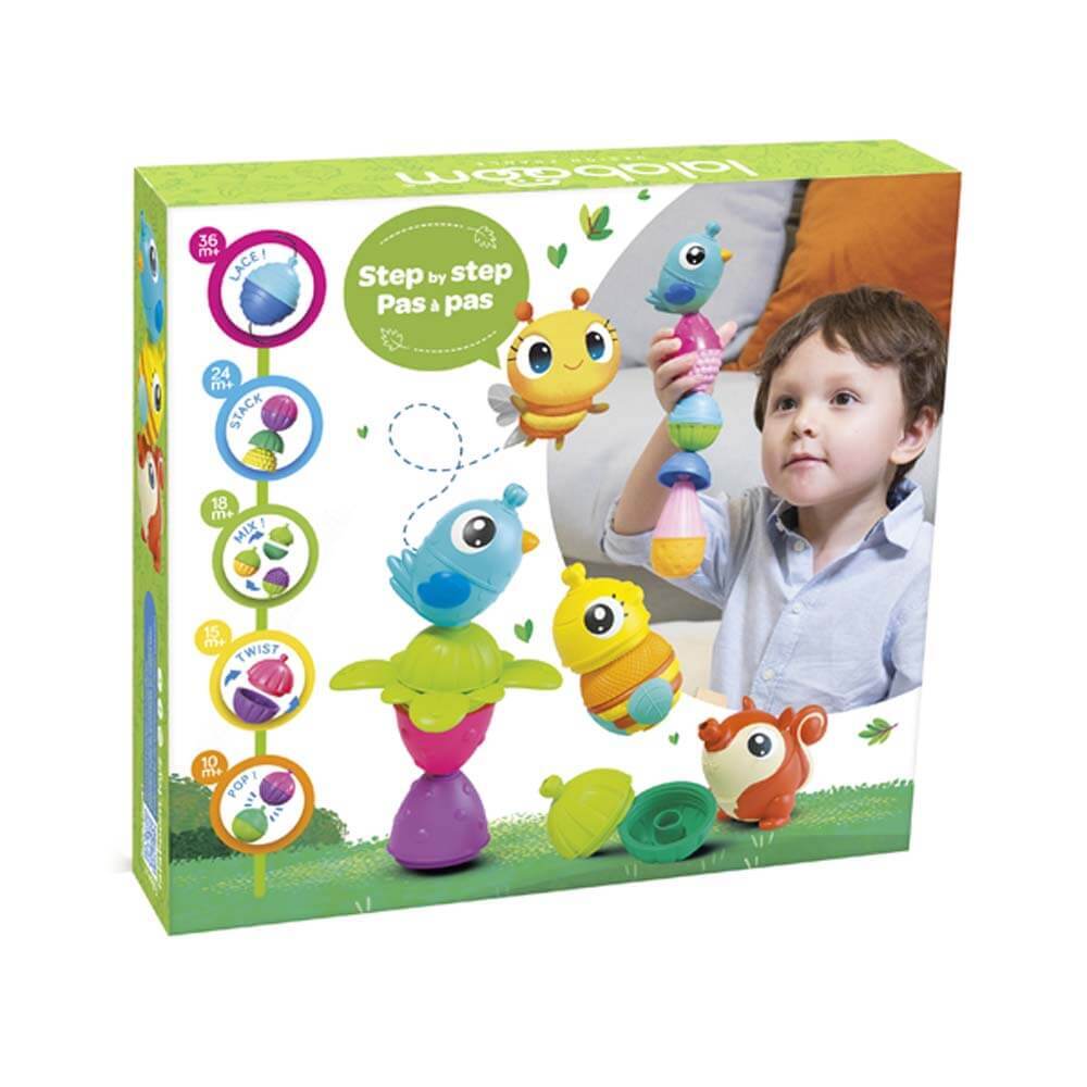 Lalaboom Animals Beads & Accessories Gift Set 25 Pcs