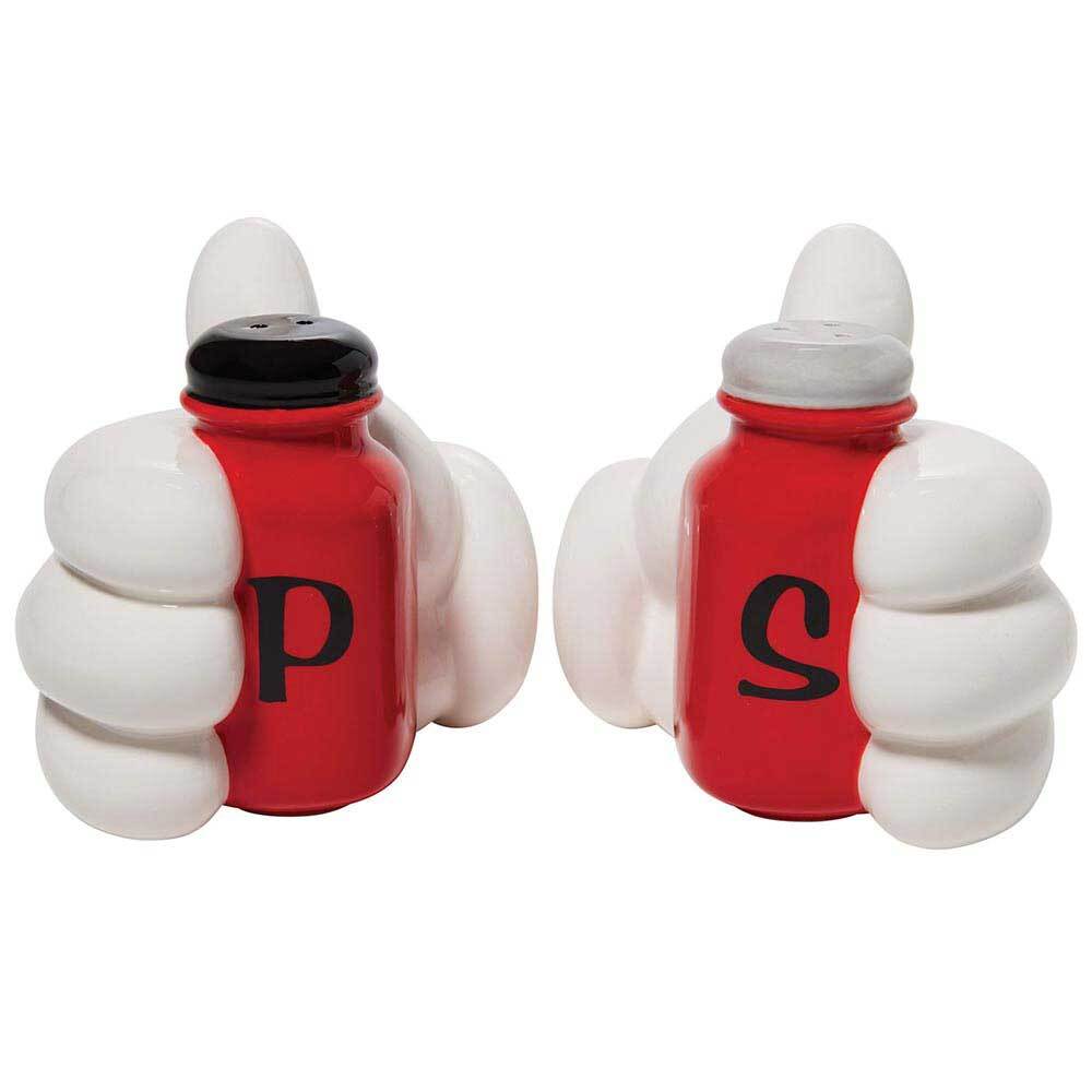 Disney Mickey Hands Salt & Pepper Shaker Set
