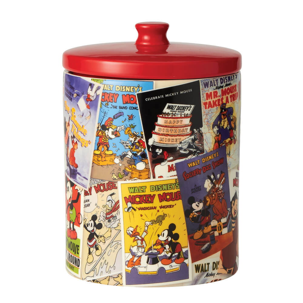 Disney Mickey Mouse Collage Cookie Canister