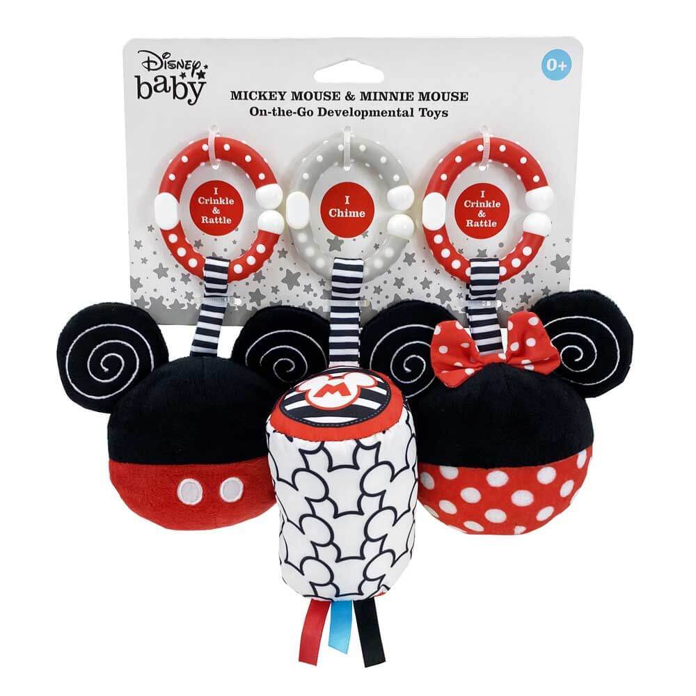 Disney Baby Mickey & Minnie Developmental Hanging Toy