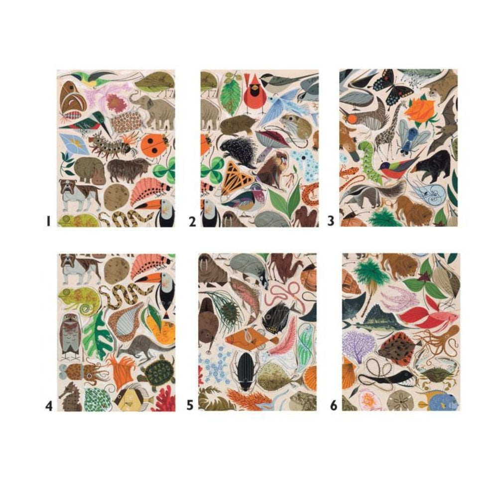 Charley Harper Tree of Life Block Puzzle