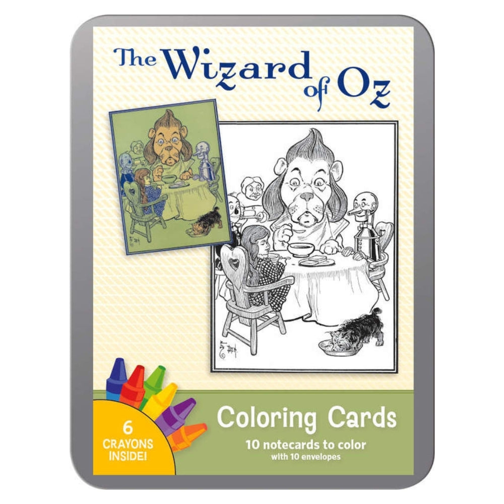 Pomegranate Wizard Of Oz Colouring Cards