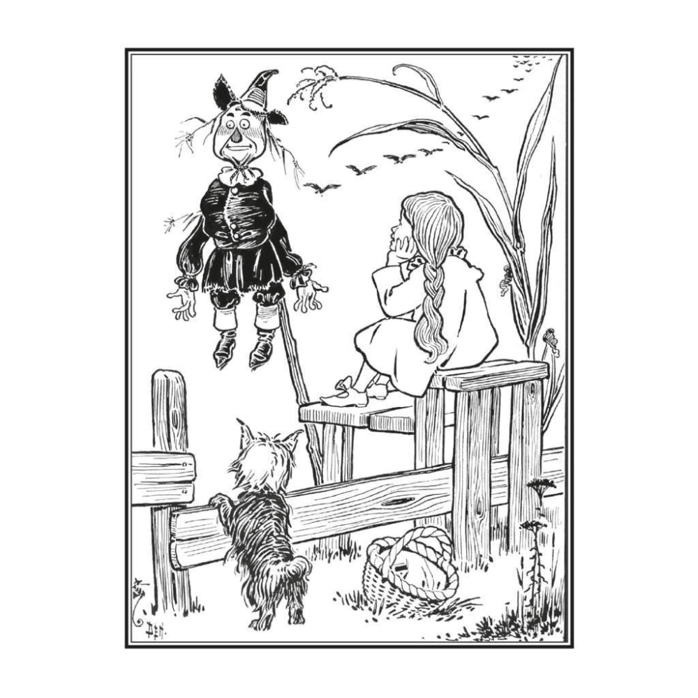Pomegranate Wizard Of Oz Colouring Cards