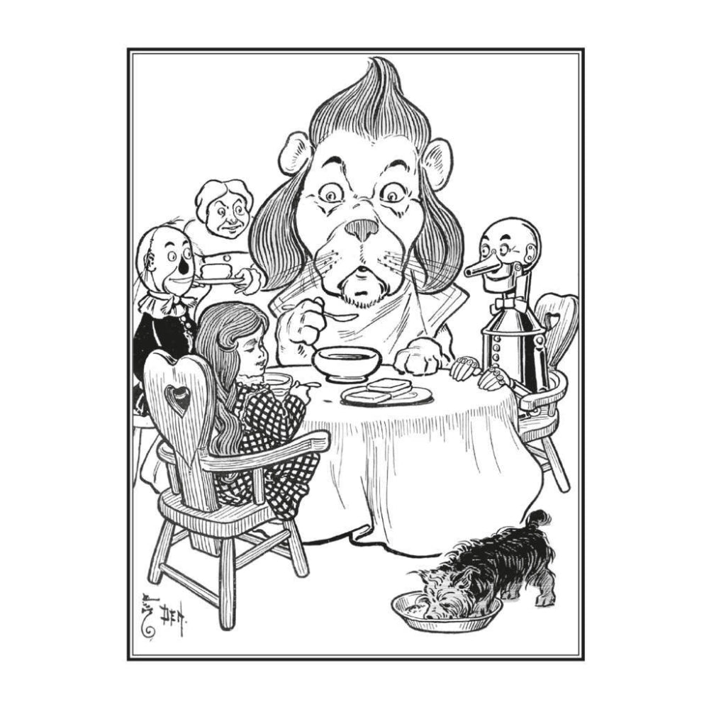 Pomegranate Wizard Of Oz Colouring Cards