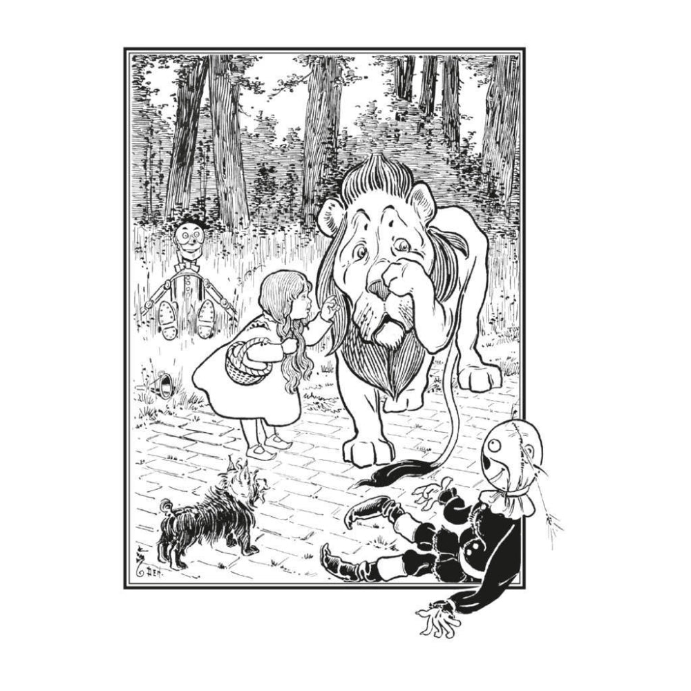 Pomegranate Wizard Of Oz Colouring Cards