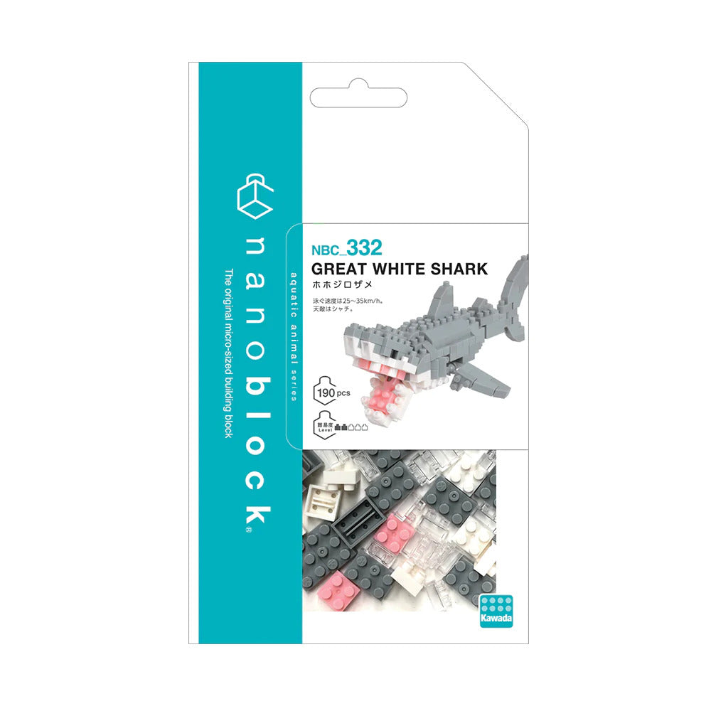 Nanoblock NBC_332 Great White Shark 2