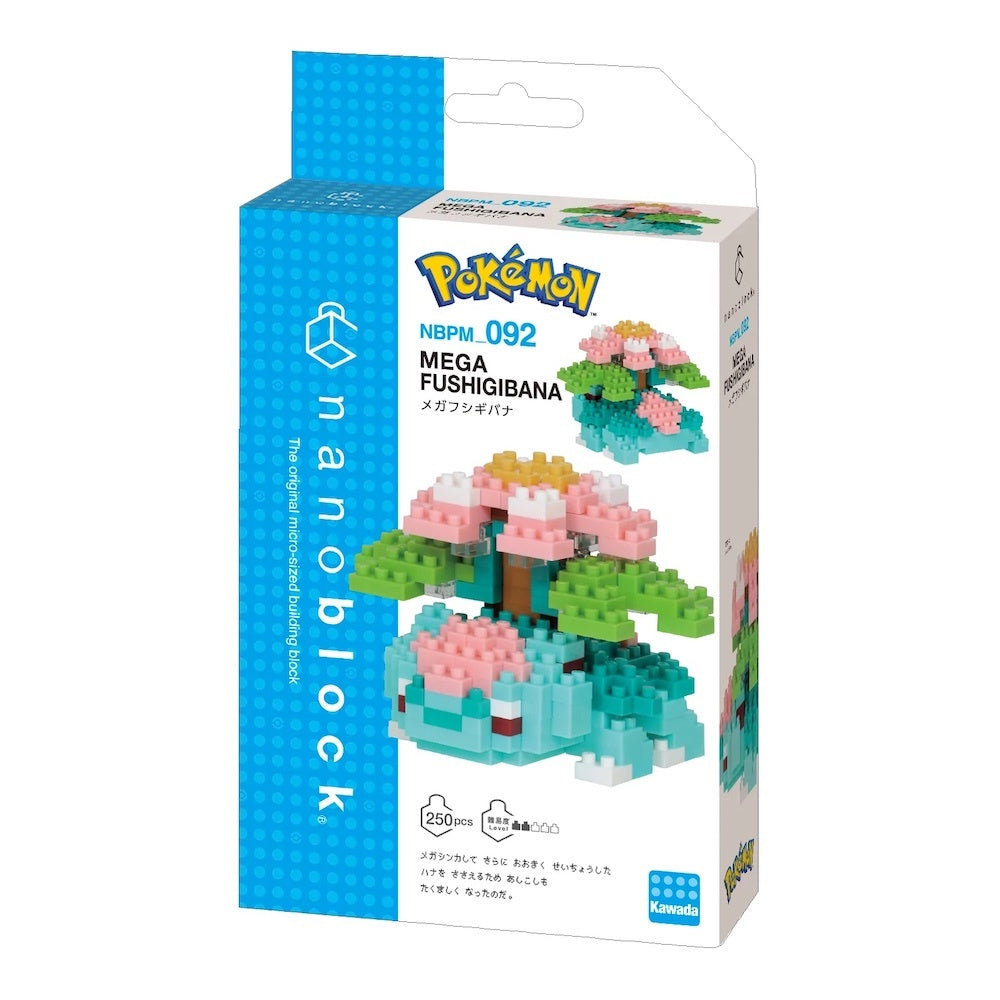 Nanoblock NBPM_092 Pokemon Mega Venusaur
