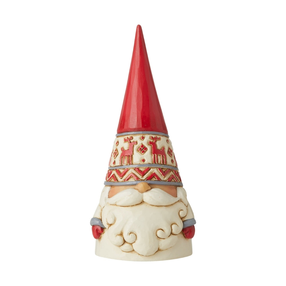 Heartwood Creek Jim Shore Red Reindeer Hat Gnome