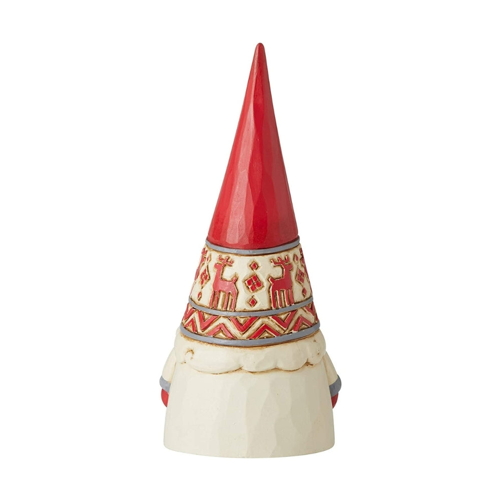 Heartwood Creek Jim Shore Red Reindeer Hat Gnome