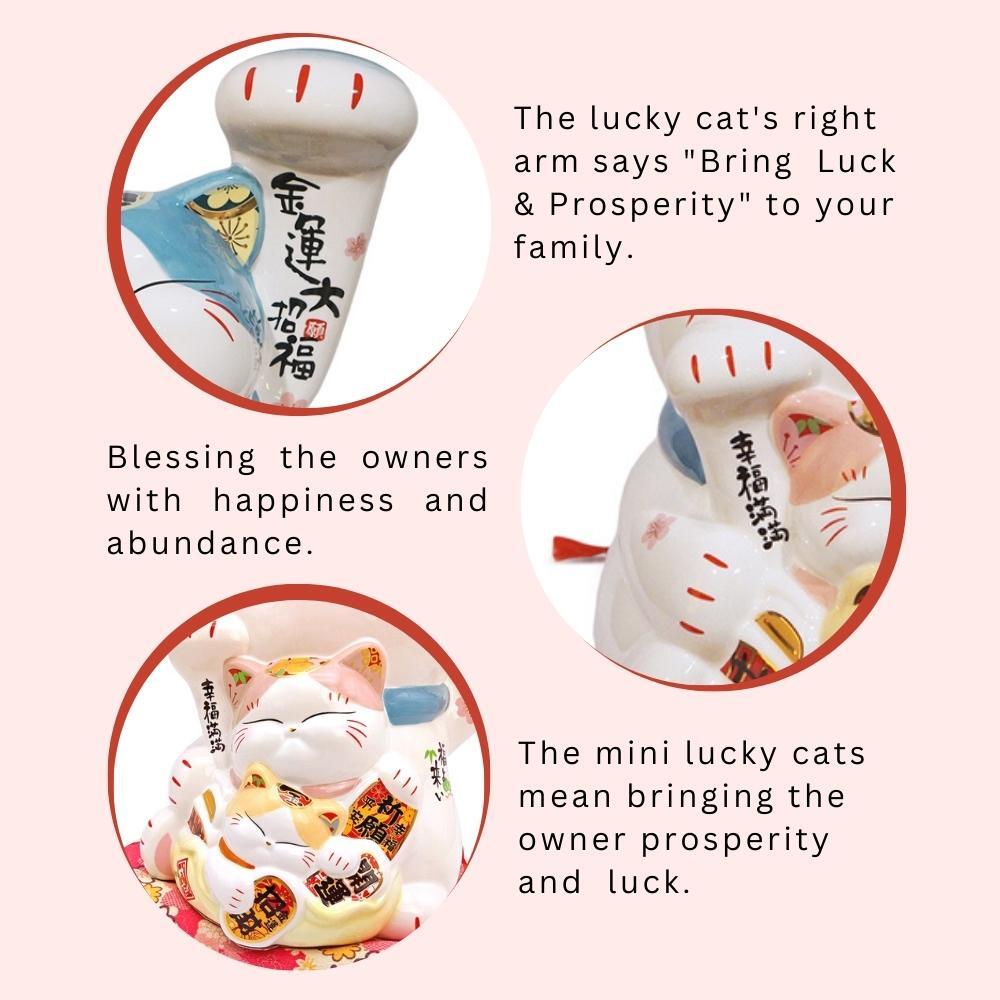 Maneki-Neko Best Fortune & Abundance 40cm Lucky Cat