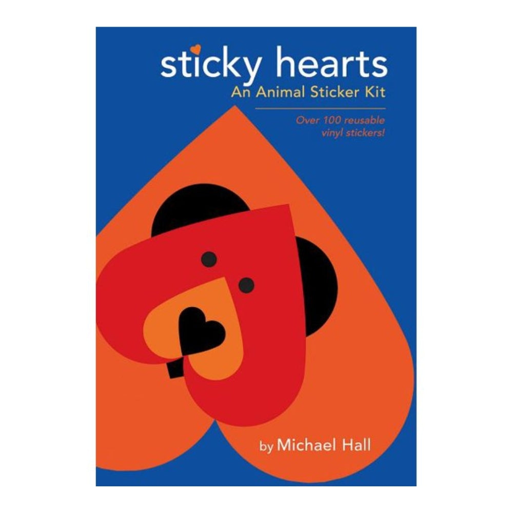 Michael Hall's Sticky Hearts - Animal Sticker Kit