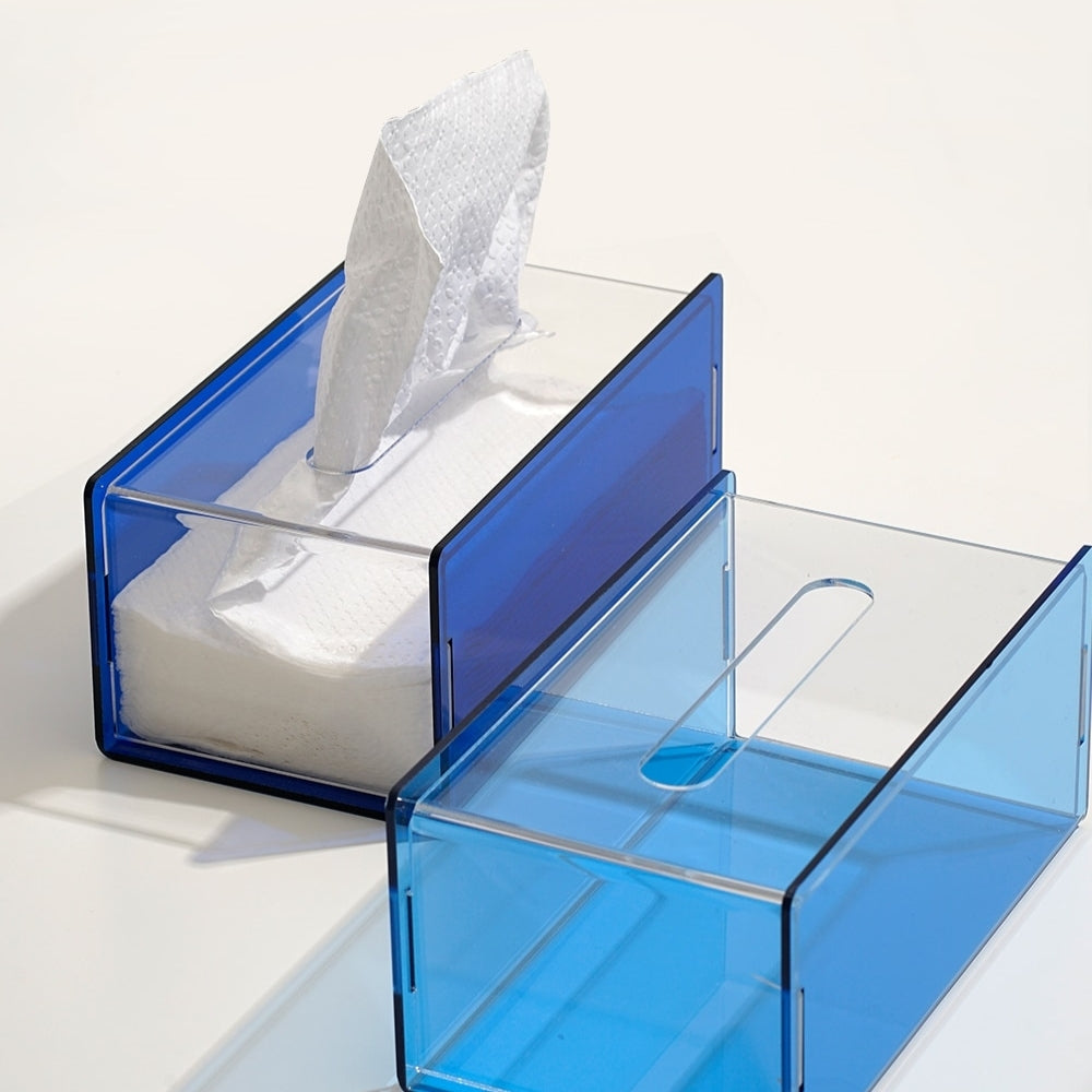 Aurora Acrylic Table Top Tissue Box