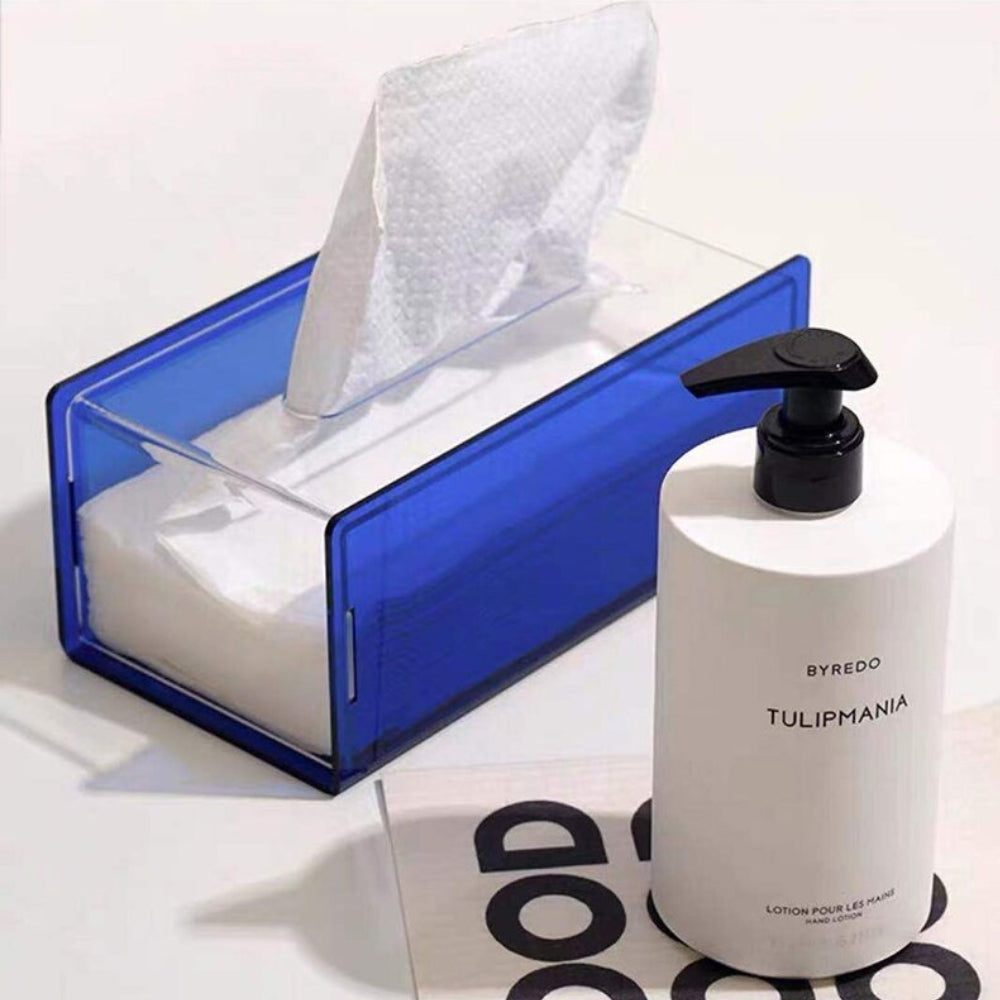 Aurora Acrylic Table Top Tissue Box