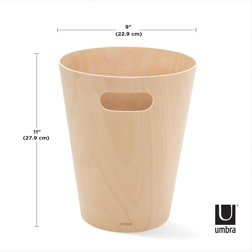 UMBRA Woodrow Bin Natural