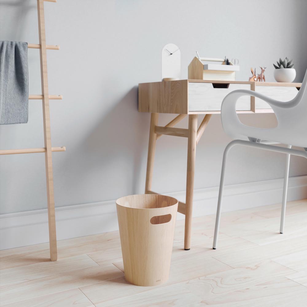 UMBRA Woodrow Bin Natural