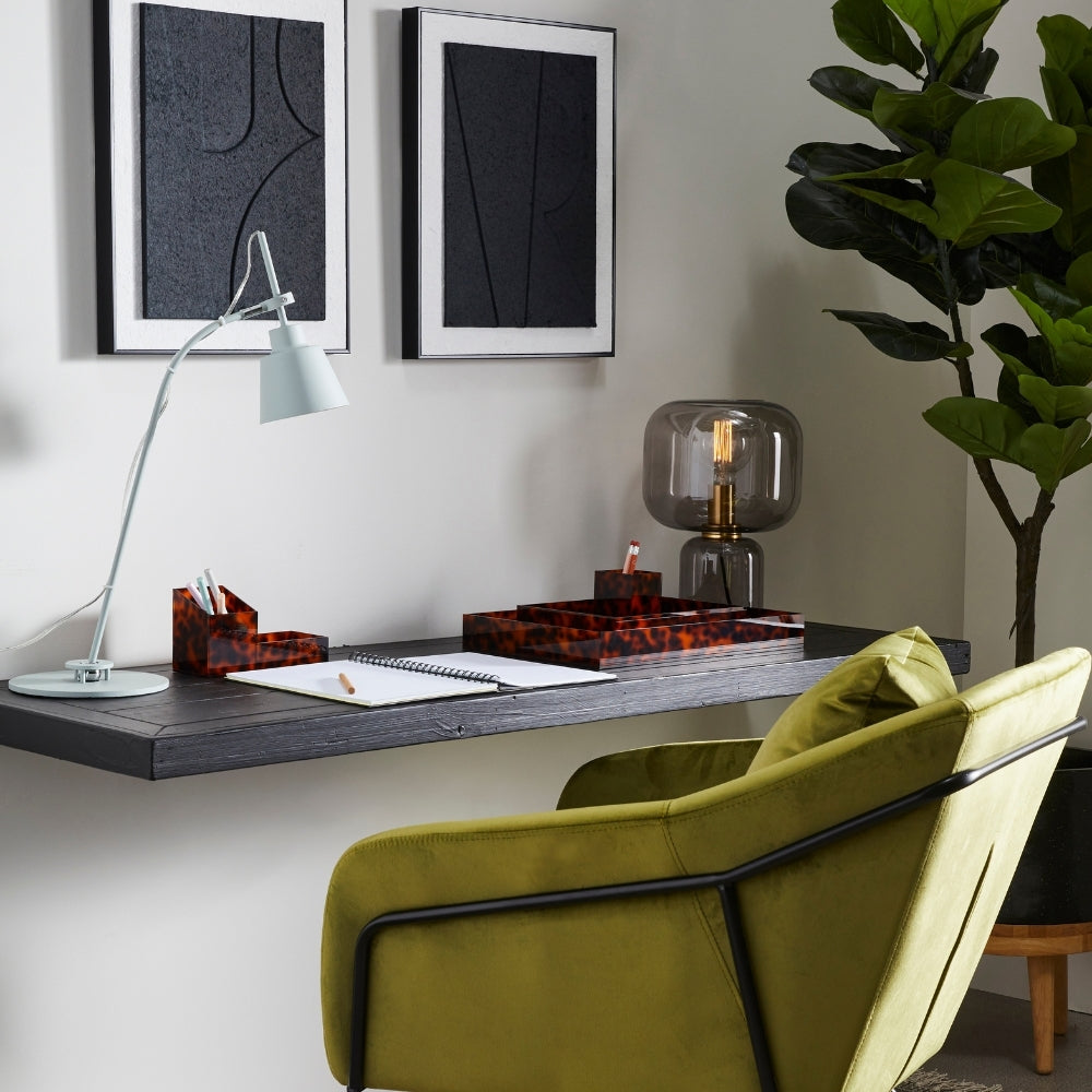 Amalfi Lewis Desk Lamp Blue