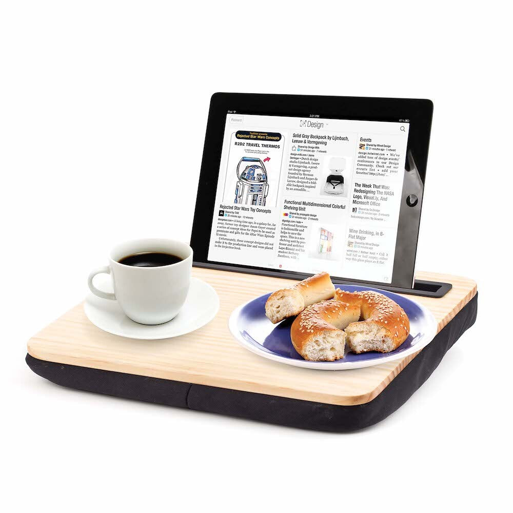 Kikkerland iBed Lap Desk Wood