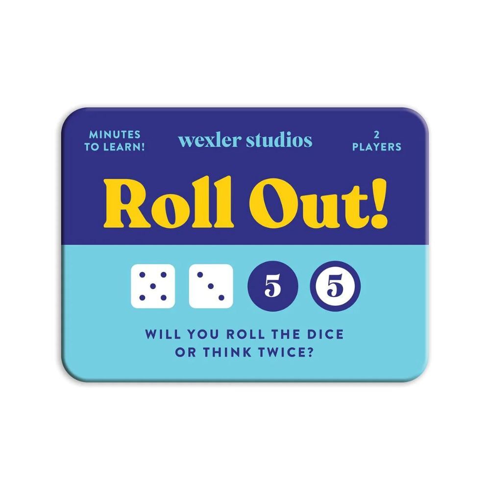Galison Roll Out Dice Game