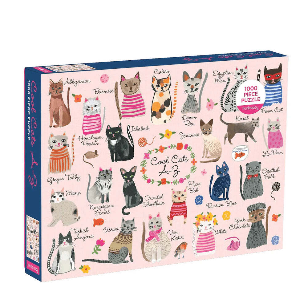 Mudpuppy 1000 Piece Puzzle Cool Cats