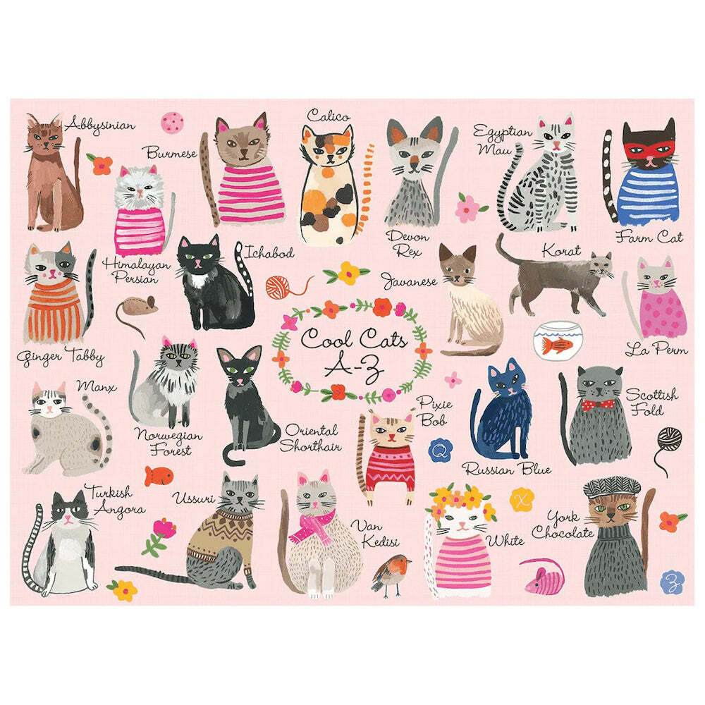 Mudpuppy 1000 Piece Puzzle Cool Cats