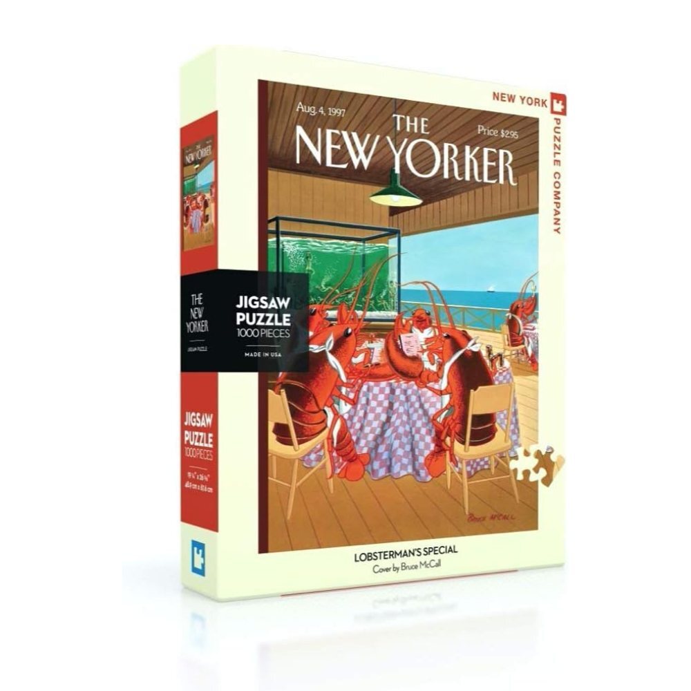 New York Puzzle Company Lobstermans Special 1000 Piece Puzzle
