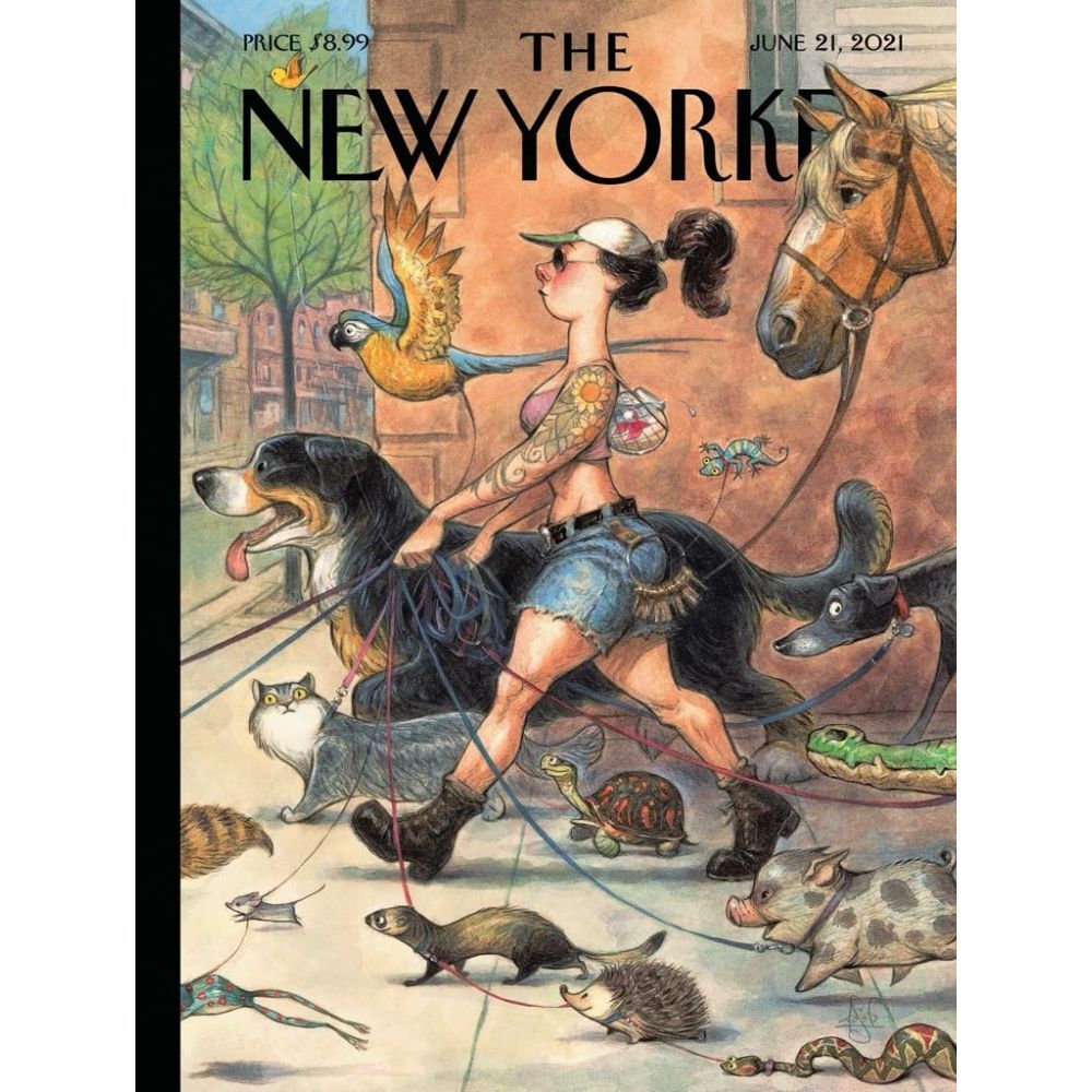 The New Yorker Local Fauna 1500 Piece Puzzle