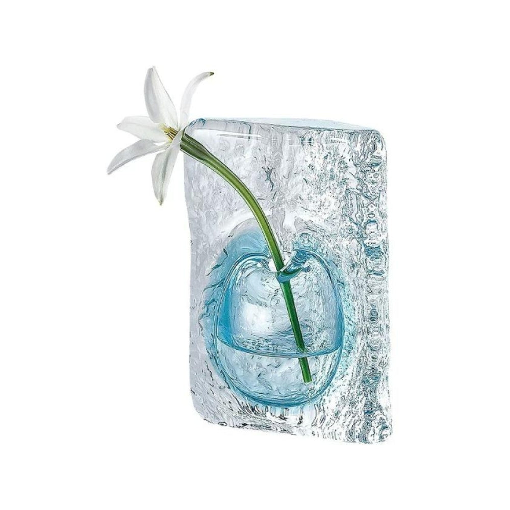 Toyo-Sasaki Ocean Heart Glass Vases
