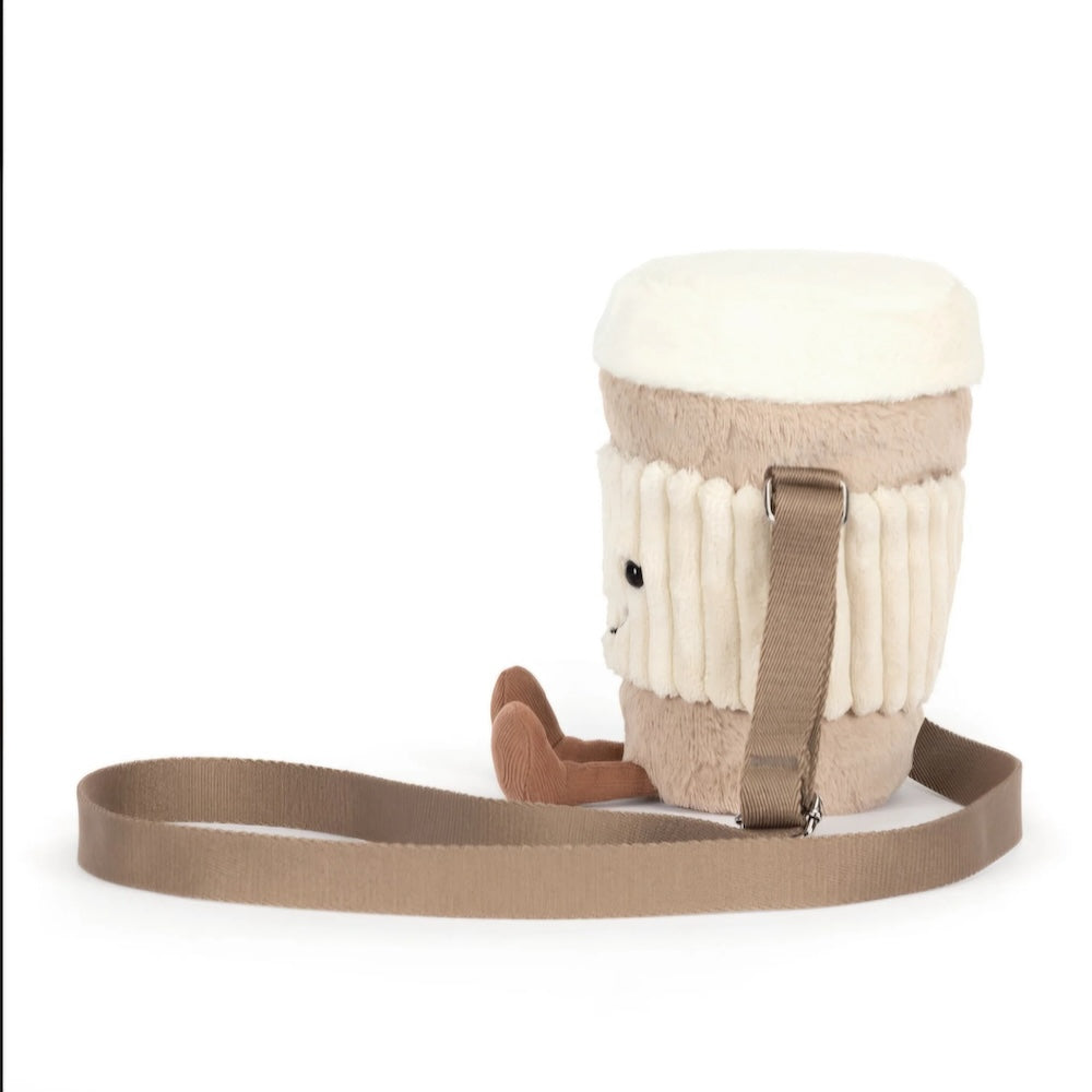 Jellycat Amuseables Perkle Coffee Shoulder Bag